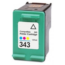Compatibile C8766E Cartuccia rigenerata per HP 343 colori 900pag.