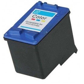 Compatibile C9352CE Cartuccia rigenerata per HP 22XL colori alta capacita' 850pag.