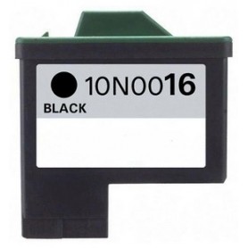 Compatibile 10N0016 Cartuccia rigenerata per LEXMARK 16 nero 350pag.