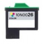 Compatibile 10N0026 Cartuccia rigenerata per LEXMARK 26 colori 640pag.