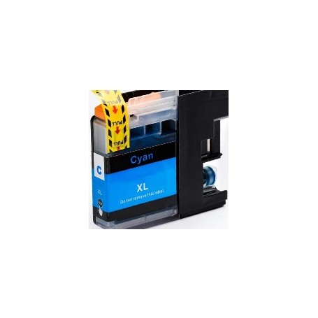 Compatibile Cartuccia per Brother LC-22UC MFC-J985DW DCP-J785DW ciano 1200pag.