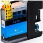 Compatibile Cartuccia per Brother LC-22UC MFC-J985DW DCP-J785DW ciano 1200pag.