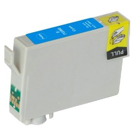 Compatibile Cartuccia per Epson T0712 T0892 ciano con scocca grigio