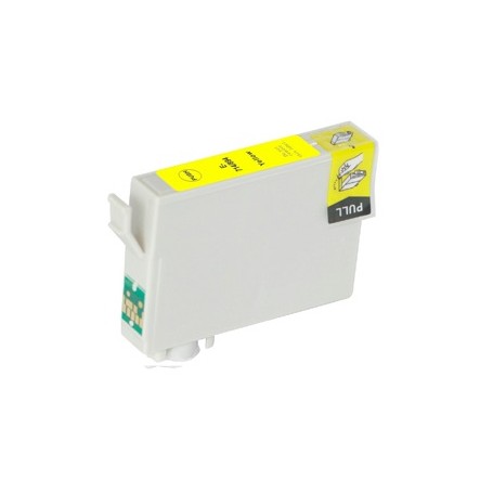 Compatibile Cartuccia per Epson T0714 T0894 giallo con scocca grigio