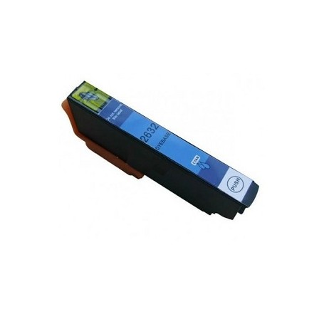 Compatibile Cartuccia per Epson T2632XL ciano