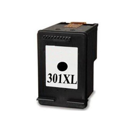 Compatibile CH563EE Cartuccia rigenerata per HP 301XL nero visuallizza livello inchiostro 500pag.