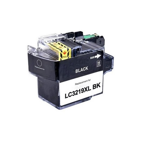 Compatibile chip aggiornato Cartuccia compatibile per Brother LC-3219 nero 3000pag.