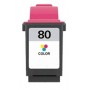 Compatibile 12A1980 Cartuccia rigenerata per LEXMARK 80 colori 1600pag.